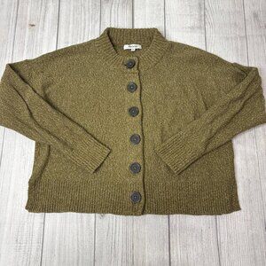 Madewell Green Speckled Cardigan Size XXS